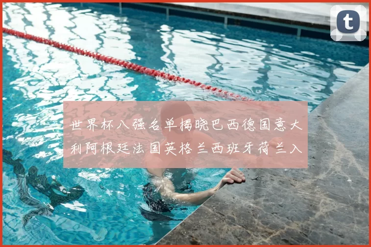 世界杯八强名单揭晓巴西德国意大利阿根廷法国英格兰西班牙荷兰入围